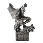DC Comics: Batman & Gargoyle Metallic Pewter Finish Resin Figurine - Image 4