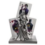 DC Comics: Batman & Joker Stack of Cards Silver Metal Figurine - Image 4