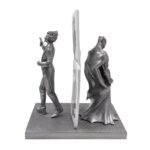 DC Comics: Batman & Joker Stack of Cards Silver Metal Figurine - Image 5