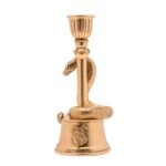 Harry Potter Alumni Gold 3D Candle Holder - Slytherin Snake - Image 4