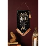 Harry Potter Alumni Black & Gold Hanging Banner - Ministry of Magic - Image 5
