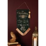 Harry Potter Alumni Green & Gold Hanging Banner - Ollivanders - Image 5