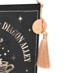 Harry Potter Alumni Black & Gold Hanging Banner - Leaky Cauldron - Image 2