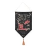 Harry Potter Alumni Black & Gold Hanging Banner - Privet Drive