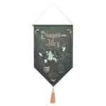 Harry Potter Alumni Green & Gold Hanging Banner - Diagon Alley