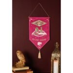 Harry Potter Alumni Pink & Gold Hanging Banner - Honeydukes - Image 4