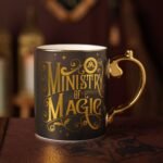 Harry Potter Alumni Collectable Black & Gold Ceramic Mug – Ministry Of Magic