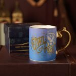 Harry Potter Alumni Collectable Blue & Gold Ceramic Mug - Owl Post - Image 7