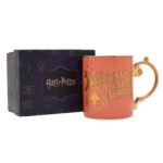 Harry Potter Alumni Collectable Orange & Gold Ceramic Mug - Weasleys - Image 2