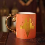 Harry Potter Alumni Collectable Orange & Gold Ceramic Mug - Weasleys - Image 6