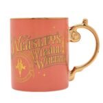 Harry Potter Alumni Collectable Orange & Gold Ceramic Mug - Weasleys - Image 3