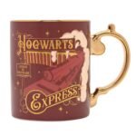 Harry Potter Alumni Collectable Red & Gold Ceramic Mug - Hogwarts Express - Image 3