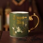 Harry Potter Alumni Collectable Green & Gold Ceramic Mug - Diagon Alley