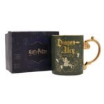 Harry Potter Alumni Collectable Green & Gold Ceramic Mug - Diagon Alley - Image 2