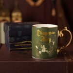 Harry Potter Alumni Collectable Green & Gold Ceramic Mug - Diagon Alley - Image 7