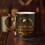 Harry Potter Alumni Collectable Black & Gold Ceramic Mug - Leaky Cauldron - Image 6