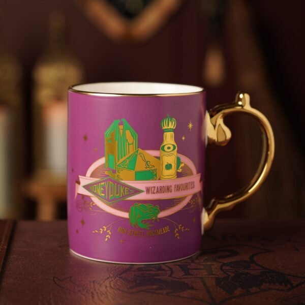 Harry Potter Alumni Collectable Purple & Gold Ceramic Mug - Honeydukes