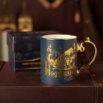 Harry Potter Alumni Collectable Navy Blue & Gold Ceramic Mug - Hogsmeade - Image 7