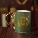 Harry Potter Alumni Collectable Green & Gold Ceramic Mug - Gringotts - Image 6