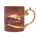 Harry Potter Alumni Collectable Burgundy & Gold Ceramic Mug - Hogsmeade Station - Image 3