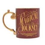 Harry Potter Alumni Collectable Burgundy & Gold Ceramic Mug - Hogsmeade Station - Image 4