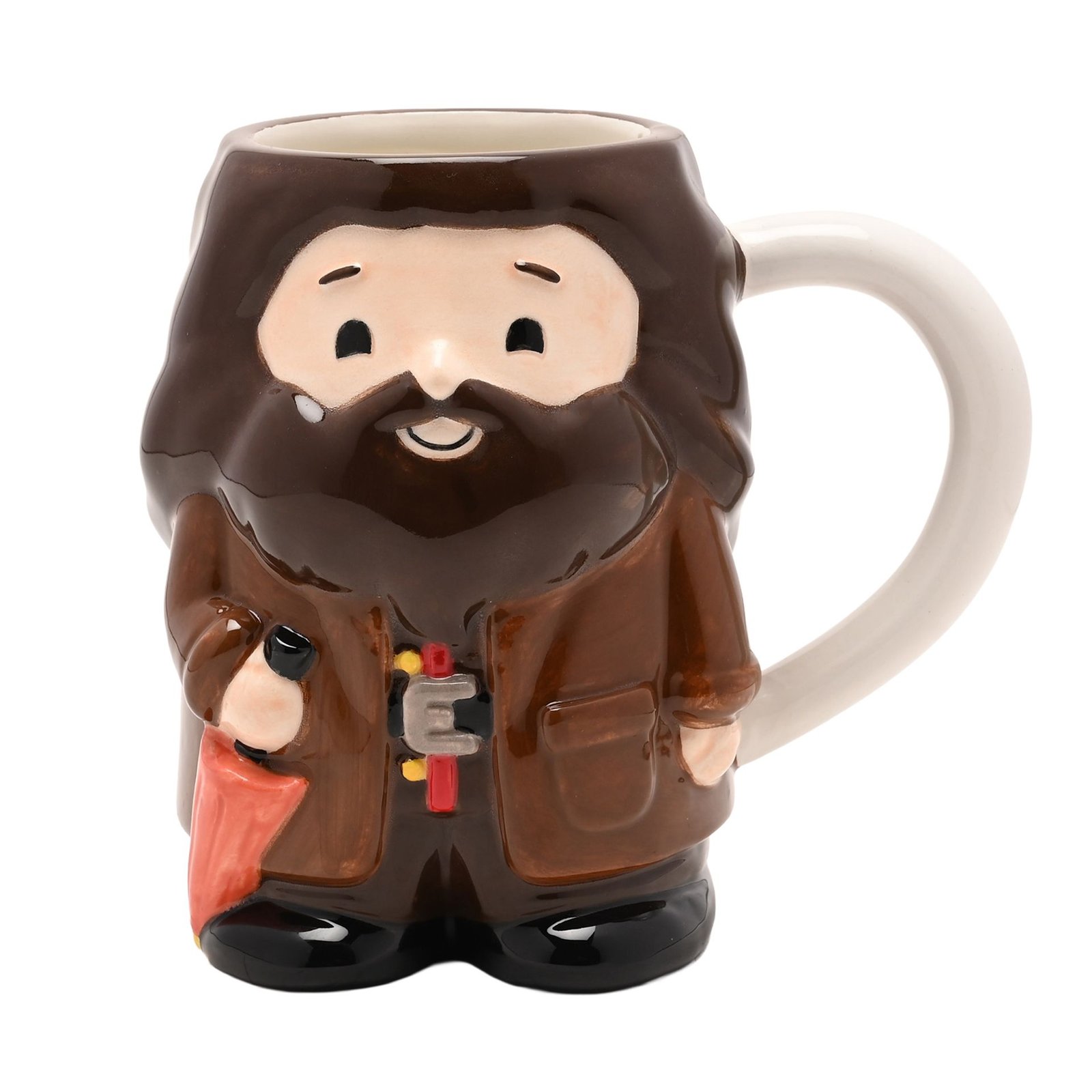 WB991_T01.jpg Harry Potter Back To Hogwarts 3D Ceramic Mug – Hagrid - Image 1