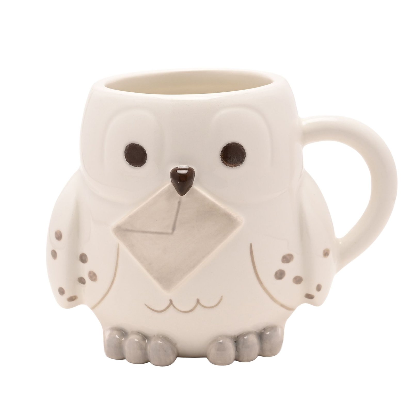 WB992_T01.jpg Harry Potter Back To Hogwarts 3D Ceramic Mug – Hedwig - Image 1