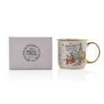 Disney Winnie the Pooh "Favourite Time of the Year" Gold Handled Ceramic Mug - Image 2