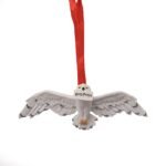Harry Potter Set of 3 Resin Christmas Tree Decorations - Letter, Owl & Key - Image 2