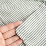 Nomad Sari Men’s Grey Stone Stripes Grandad Shirt (Medium) - Image 5