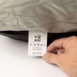 PAW Medium Khaki & Beige Pet Bed (70 × 60 × 15cm) - Image 5