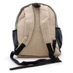 Ancient Wisdom Hemp & Cotton Rope & Pockets Style Small Backpack - Image 7