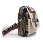 Ancient Wisdom Natural Hemp & Jhari Body-Cross Travel Bag (Assorted) - Image 7