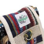 Ancient Wisdom Natural Hemp & Jhari Body-Cross Travel Bag (Assorted) - Image 8