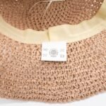 Nomad Sari Plain Rose Blush Floppy Straw Sun Hat - Image 4