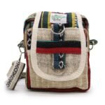 Ancient Wisdom Natural Hemp & Jhari Body-Cross Travel Bag (Assorted) - Image 9