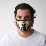 Ancient Wisdom Children's Reusable Fashion Face Mask – Tiger Design - Image 6