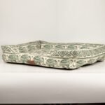 PAW Lucky Elephant Design Cream & Green Pet Bed (60 × 50 × 14cm) - Image 2
