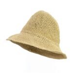Nomad Sari Plain Natural Beige Floppy Straw Sun Hat