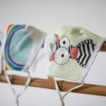 Ancient Wisdom Children’s Reusable Fashion Face Mask – Crazy Zebra Design - Image 3