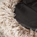 PAW Medium Big Paw Shaped Shaggy Plush Pet Bed (60cm) - Image 4