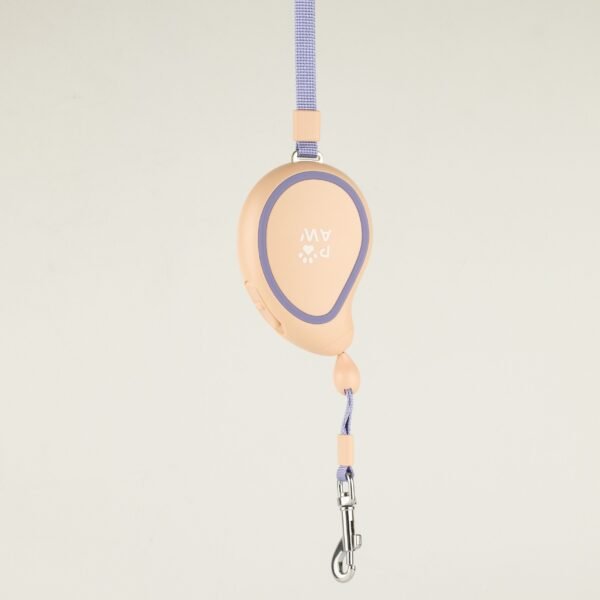 PAW Mini Mango Shaped Pet Leash (3M) - Peach