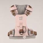 PAW Small (4-8Kg) Dog Step-in Guardian Harness with Reflective Mesh (Pink) – Rose Quartz Charm - Image 2