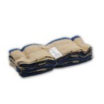 Ancient Wisdom Pure Soft Jute & Cotton Mesh Bag – Denim Blue - Image 5