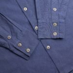 Nomad Sari Men's Indigo Artisan Kathmandu Shirt (XXL) - Image 12