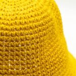 Nomad Sari Plain Yellow Floppy Straw Sun Hat - Image 5