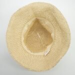 Nomad Sari Plain Natural Beige Floppy Straw Sun Hat - Image 4