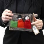Ancient Wisdom Felt Pouch with 3 Friends Finger Puppets - Image 3