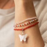 Ancient Wisdom Nymph Spirit Gemstone Bracelet Set - Love & Flame - Image 5