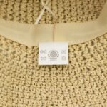 Nomad Sari Plain Natural Beige Floppy Straw Sun Hat - Image 5
